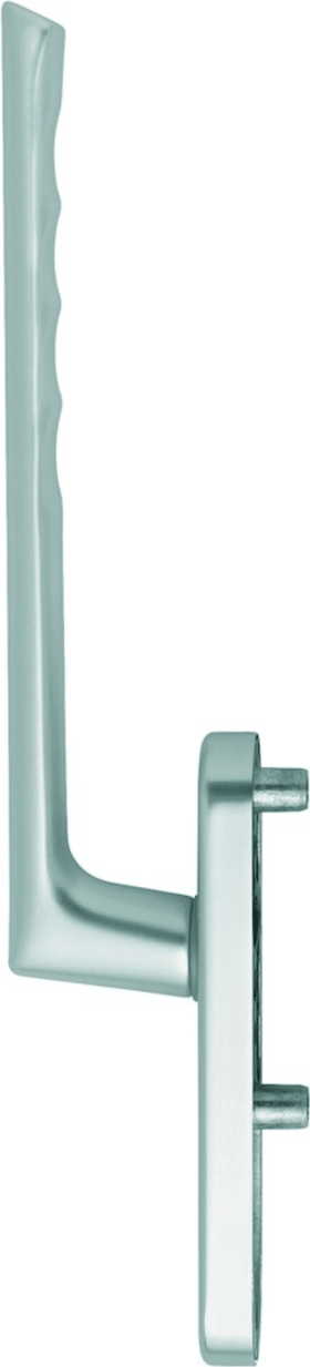 HOPPE HS-Handhebelgarnitur, Brest HS-0739/431N-AS, außen, PZ,ALU,naturfarbig eloxiert
