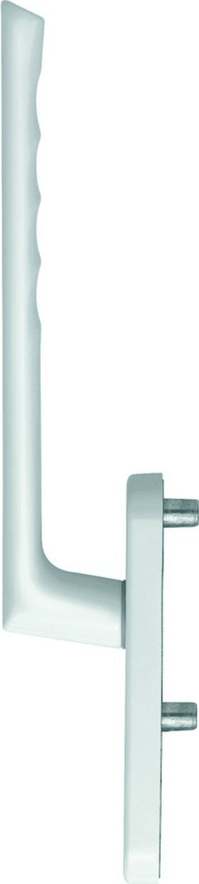 HOPPE HS-Handheb.grt., Brest HS-0739/431N-AS, außen, PZ,ALU,verkehrsweiß beschichtet