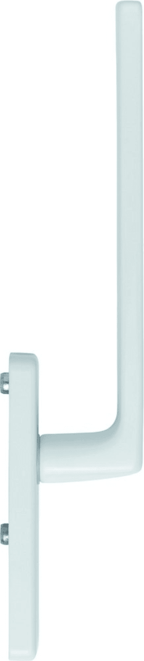 HOPPE HS-Handheb.grt., Dallas HS-0643/419N-AS, innen, UG,ALU,verkehrsweiß beschichtet