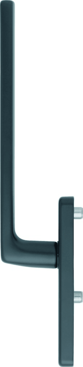 HOPPE HS-Handhebelgarnitur, Dallas HS-0643/419N-AS, außen, PZ,ALU,schwarz matt