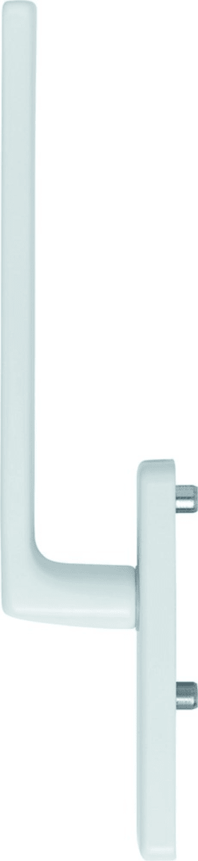 HOPPE HS-Handheb.grt., Dallas HS-0643/419N-AS, außen, PZ,ALU,verkehrsweiß beschichtet