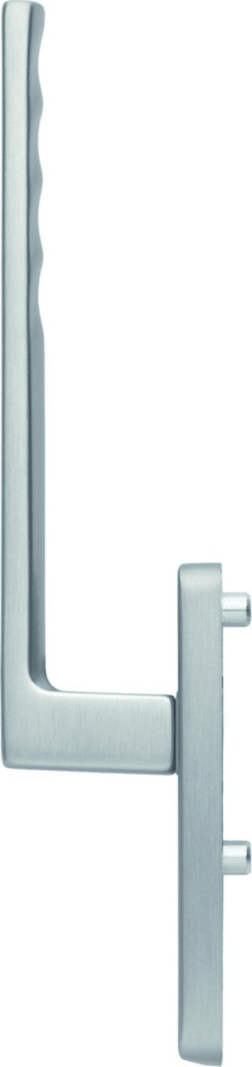 HOPPE HS-Handheb.grt., Toulon HS-0737/419N-AS, außen, PZ,ALU,edelstahloptik matt elox.