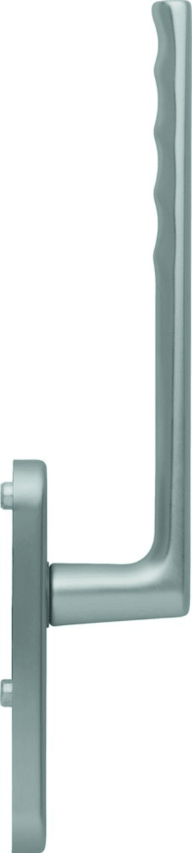 HOPPE HS-Handhebelgarnitur, Hamburg HS-0700/431N-AS, innen, UG,ALU,stahlfarbig elox.