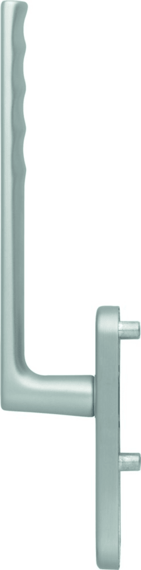 HOPPE HS-HS-Grt., Hamburg HS-0700/431N-AS, außen, PZ,ALU,edelstahloptik matt eloxiert