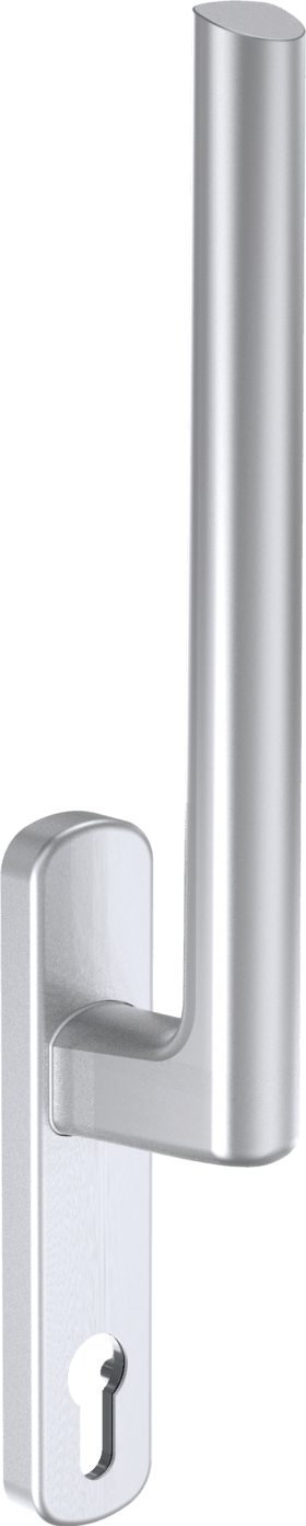 Maco  HS-Griff 12 Innengriff PZ Nocke innen 10 ohne Stift 10 silber F1  218403