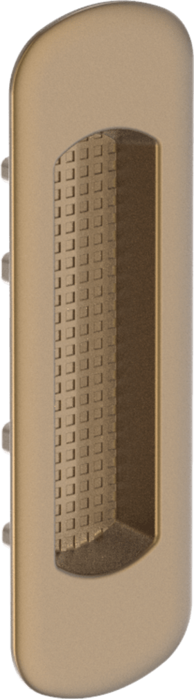 Maco  HS Muschelgriff Standard kurz Einfrästiefe 9 mm bronze F6 seidenglanz  369763