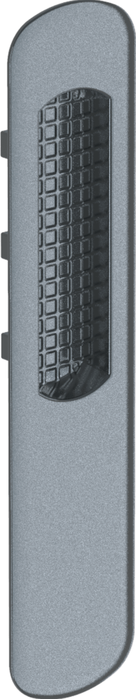 Maco  HS Muschelgriff Standard lang Einfrästiefe 9 mm blank  371846