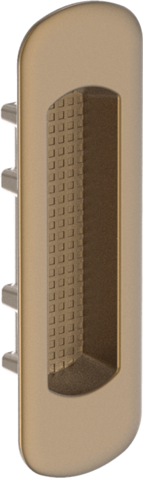 Maco  HS Muschelgriff Standard kurz Einfrästiefe 13 mm bronze F6 seidenglanz  358343