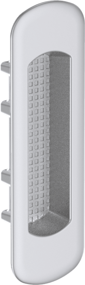 Maco  HS Muschelgriff Standard kurz Einfrästiefe 13 mm blank  364131