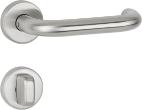 Hermat Drückergarnitur 1801/2036.K,Ros.,rd.,WC/S,8(8),ER,TS 38-42