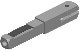 Hermat Wechselstift 4014.FF, 8/10x60mm verzinkt