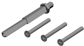 Hermat Befestigungsset 4091.WG, VK 8/10,TS 77-86