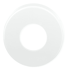 DRÜCKERROSETTEN RUND 305.23 E 90 TIEFSCHWARZ