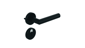 HEWI Drückergarnitur 162PBR02.230,Ros. rd.,WC/SS,8,5(8),tiefschw.,TS38,1-43