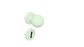 HEWI Wechselgarnitur 162PBR03.233,Ros. rd,PZ,8,reinw.,TS38,1-48