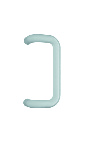 TÜRGRIFF 550.250 GK LOCHTEIL O. BEF. 80 KAFFEEBRAUN