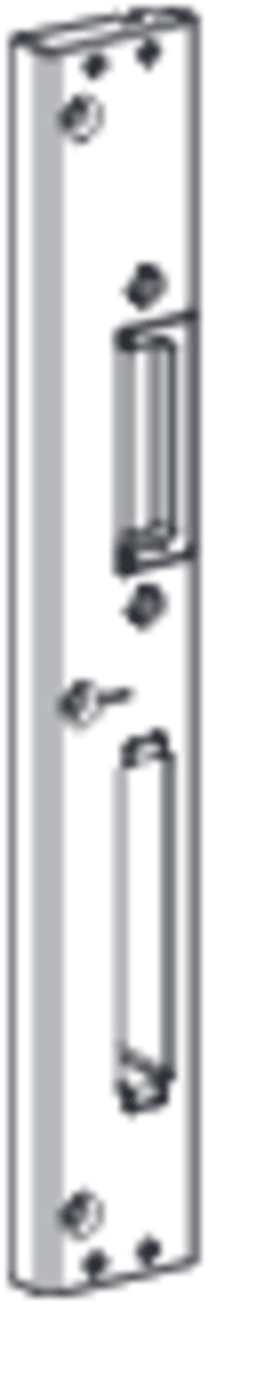 ROTO Profilschließblech AS445, DL, 29x245x19, 1 ktg, silberfarben