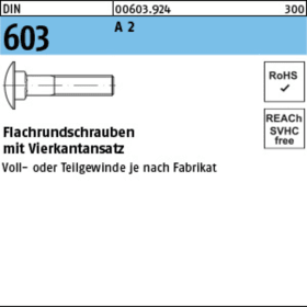 SCHLOSSSCHRAUBEN 5,0 X 70 MM NIRO (VE=200 ST) DIN 603