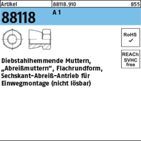 ABREISSMUTTER M 10  A2 