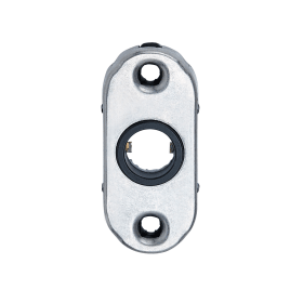 BKS Unterkonstruktion B-78740, Rosette,Drückerloch.,70x32,7x9 blk