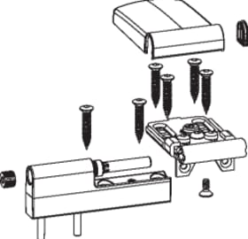 Maco  Türband MACO T120P ÜV Überschlagshöhe von 15-17 mm verkehrsweiß RAL 9016 VE 3 Stk.  466115