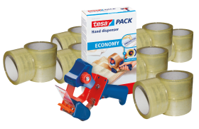 TESA HANDABROLLER 06300-00001-00 MIT PP-KLEBEBAND TRANSP. 66MX50MM KT5066/55