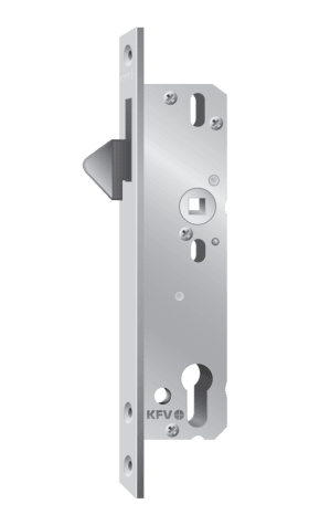 Rohrrahmen-Einsteckschloss 1625-PZW/24K35-92-8-LR31