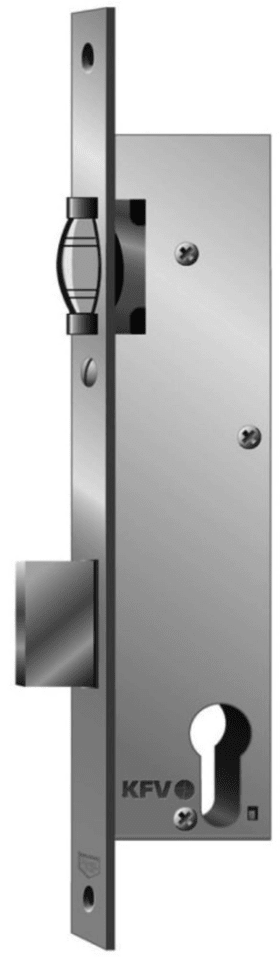 Rohrrahmen-Einsteckschloss 88-PZ/35-24-K-31-B