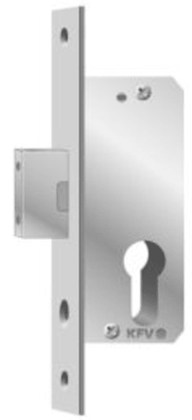 Rohrrahmen-Einsteckschloss 50-PZ/30-16-K-31-B