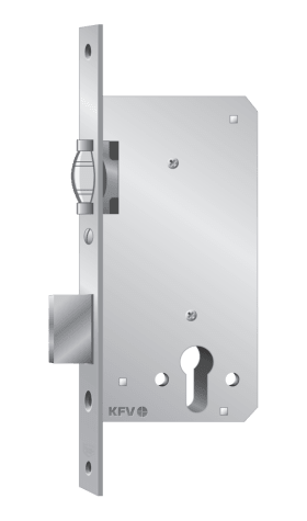 Pendeltür-, Schiebetür-, Glastür-, Fallen-, Riegel- und Spezialschloss für Holztüren 486-PZ/55-24-K-41-M