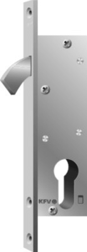 Rohrrahmen-Einsteckschloss 1627-PZ/20-20-K-31