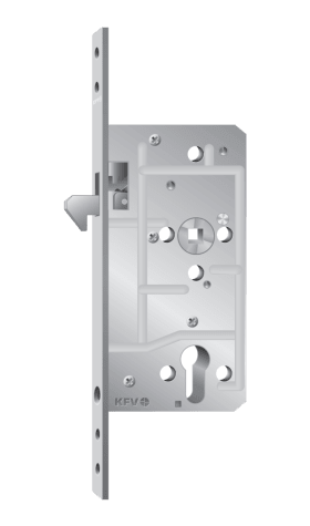 Pendeltür-, Schiebetür-, Glastür-, Fallen-, Riegel- und Spezialschloss für Holztüren 1631-WC/55-24-K-48-M