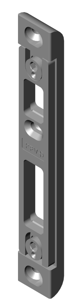 SCHLIESSBLECH F. RUND- BOLZEN 3619-503 V HELL VZ. VERSTELLBAR  VE=5 3438123
