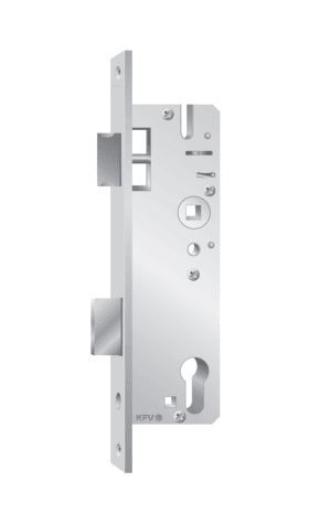 Rohrrahmen-Einsteckschloss 28-PZW/45-24-K-31-B-S