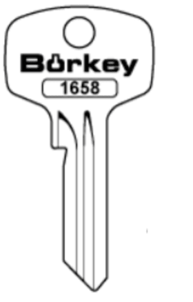 BÖRKEY SCHLÜSSEL 1658 1 658 000 000 