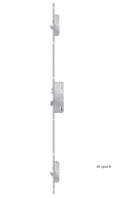 TÜRVERSCHL.AS-2500-SA-Q-P-10-30-65-92-10 B296 SILBERF.BESCH.RAL9007 3491359