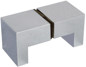 DUSCHTÜRKNOPF WINKEL KANTIG 6913-04 (23521)