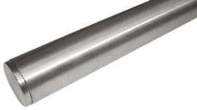 Hermat WRT-Laufrohr 3000mm, TORBOLE, 9040, mit montierten Endkappen, edelstahl