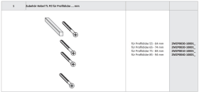ZUB.TL/PZ I.U.A.PROFILD.75-84MM TS B1 ZMZP0010-100010