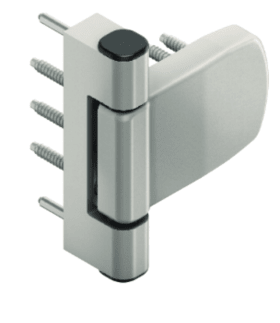 ROTO DoorLine 118D V, 3tlg, 23-25, 5, RAL 9016/sw, Direktverschr.