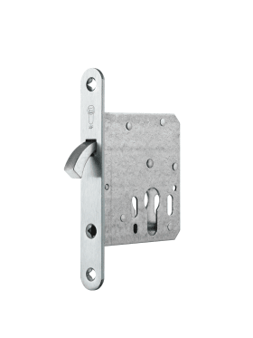 SCHIEBETÜRSCHLOSS 71BBS FR 20/55 MM RUND INCL.SB 4244 00/500 A7101 00/500 ER