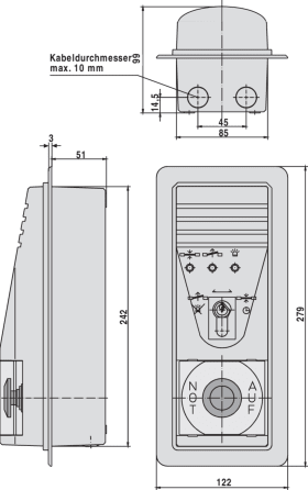 FLUCHTTÜR-STEUERTERMINAL 1340-21 UP 24 V DC