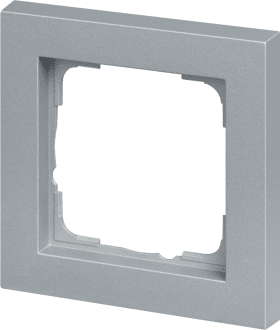 RAHMEN 1-FACH GIRA E2 FARBE ALU