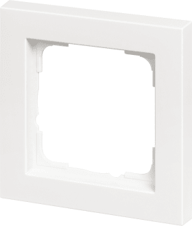 RAHMEN 1-FACH GIRA STANDARD 55 REINWEIß GLÄNZEND