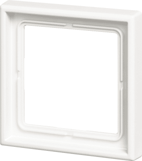 RAHMEN 1-FACH JUNG LS990 ALPINWEISS