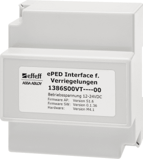 ePED® INTERFACE FÜR VERRIEGELUNGEN ZUM VERTEILEREINBAU