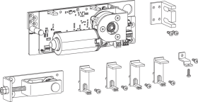Maco  Packung HS Comfort Drive Schiebeantrieb Schema A aufliegend rechts  477504