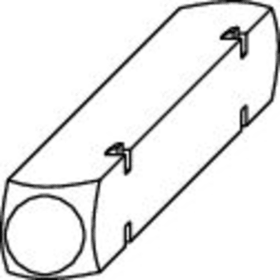 MACO Vierkantstift für Zwischengetriebe 7x20 mm Profilstärke