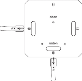 Maco  Frässchablone MM für Getriebe fix i.S. 4L u. Eckumlenkung  214813