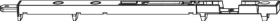 Maco  Haustürkantriegel Anpressdruck-1 links für PVC L=257  50599